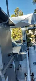 sistema de ar para laboratório