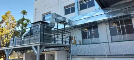 sistema de ar para laboratório